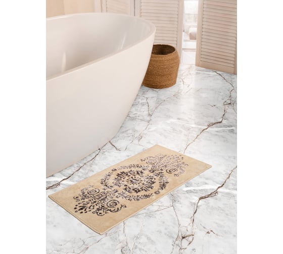 Коврик Arya Home Luxor 70x120 см, бежевый 8680943041630