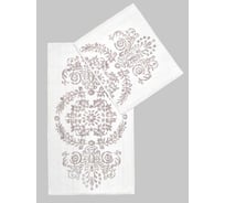 Коврик Arya Home Luxor 60x100 см, 2 предмета, кремовый 8680943041258