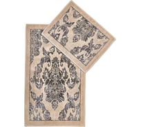 Коврик Arya Home Osmanli 60x100 см, 2 предмета, бежевый 8680943014818