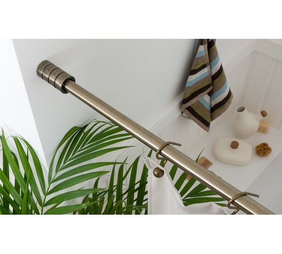 Карниз для занавесок Moroshka naturel 140-250 см, d 22/25 мм xx004-08