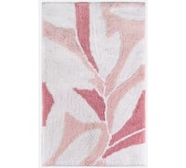 Мягкий коврик для ванной комнаты Moroshka akvarel 50x80 см., цвет белый розовый 976-303-02