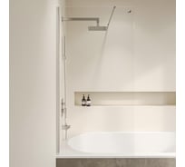 Шторка на ванну RGW 90x150 SC-051 Хром/Прозрачное/8 мм 351105109-11