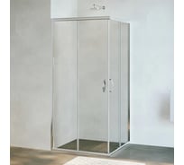 Душевая кабина RGW 90x90x185 Dolphin TN-31 квадрат, хром, прозрачное, 4 мм 41933199-11
