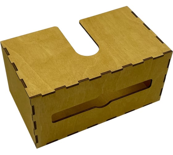 Диспенсер для бумажных салфеток KIMRIK v-сложения, подвесной, 12x24x14 см, орех KG026301/орех 1
