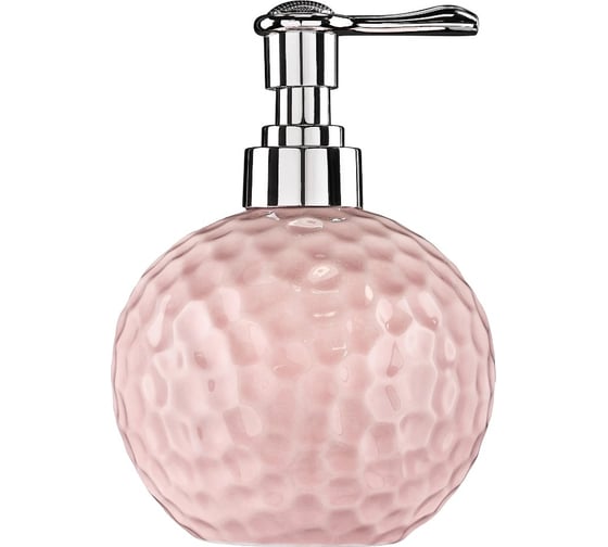Дозатор для жидкого мыла Verran rosy 10,2x10,2x15,5 см., цвет розовый 870-47