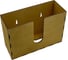 Диспенсер для бумажных салфеток KIMRIK z-сложения, подвесной, 9x23x16 см, орех (00000001008) KG026302/орех 1