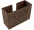 Диспенсер для бумажных салфеток KIMRIK z-сложения, подвесной, 9x23x16 см, (00000001008) KG026302/палисандр 2