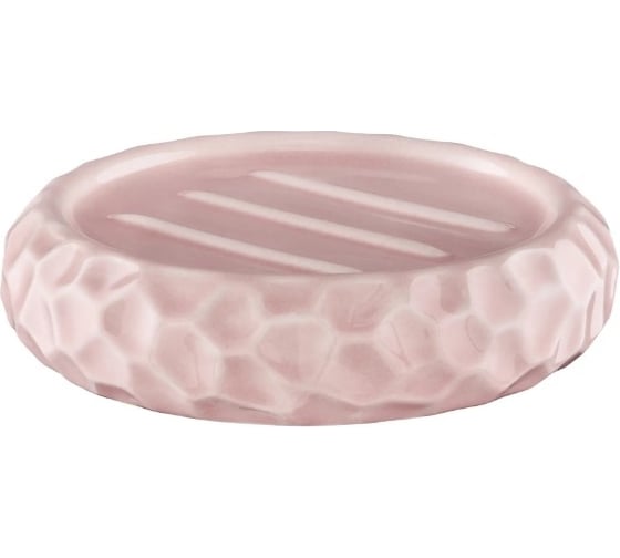 Мыльница Verran Rosy 10,7x10,7x2,5 см., цвет розовый 880-47