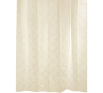 Занавеска (штора) для ванной комнаты Verran dagha тканевая 180x180 см., цвет бежевый 630-57