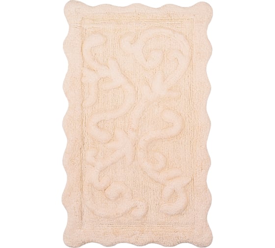 Мягкий коврик для ванной комнаты Verran ramage 50x80 см., цвет бежевый 052-60
