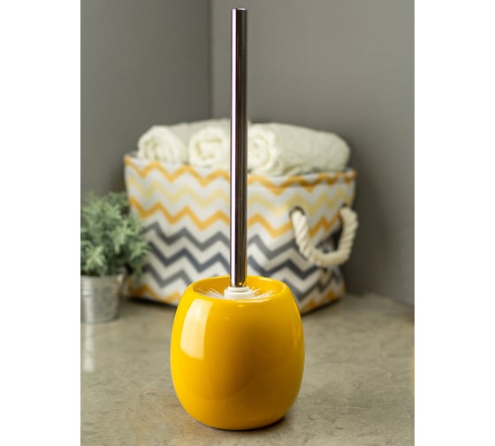 Туалетный ерш Bath Plus giallo W-CE0082PA-TOH