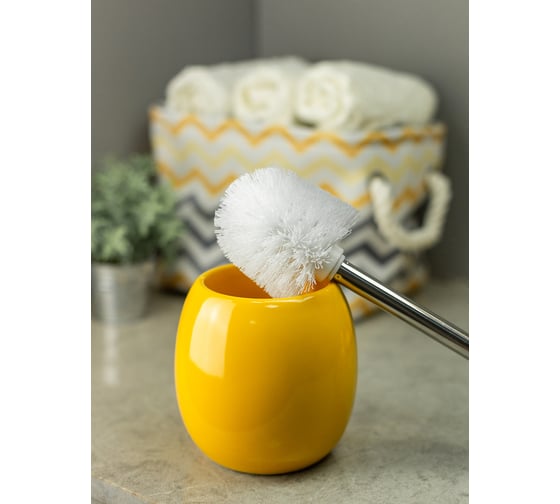 Туалетный ерш Bath Plus giallo W-CE0082PA-TOH