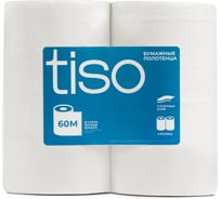 Рулонные полотенца НРБ Tiso 2 слоя, 60 метров Tiso-RP-60-2