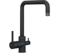 Смеситель для кухни Uperwood UPD-004_05, с фильтром для питьевой воды, вороненая сталь/уголь UPD-004-05