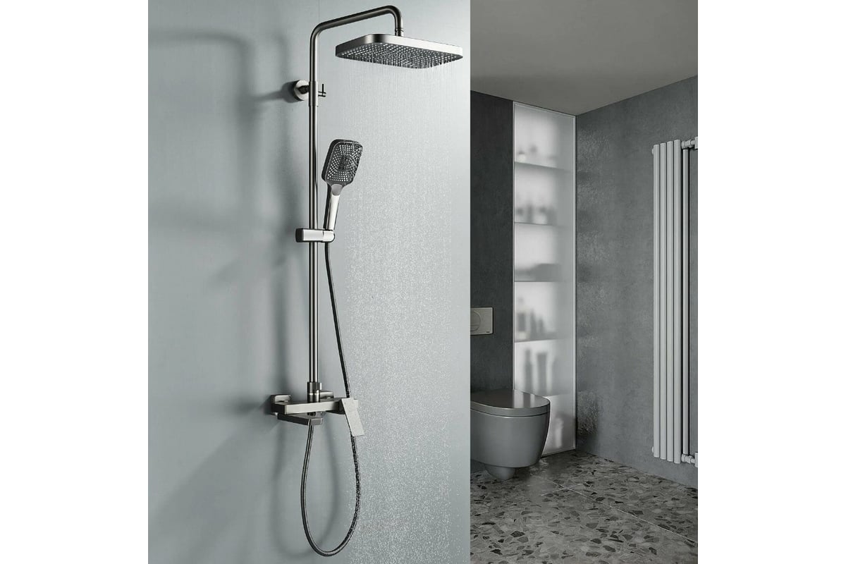 Душевая система Rose R1836T - выгодная цена, отзывы, характеристики ...