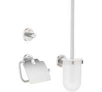 Набор аксессуаров Grohe Essentials (3 предмета), суперсталь 40407DC1
