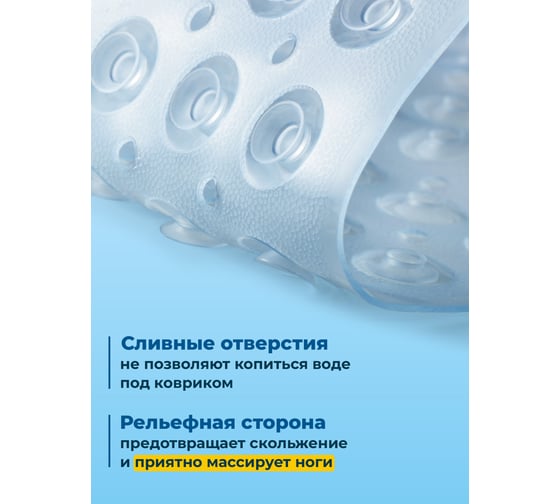 Коврик в ванную BIRD HOUSE противоскользящий, 100x39 см G0165