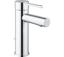Смеситель для раковины GROHE Essence с донным клапаном и ограничением расхода воды, хром 3289800E