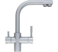Кран комбинированный (смеситель + питьевая) Atoll мат. никель (Satin Nickel) NKD0212ST-L ATOFCM301