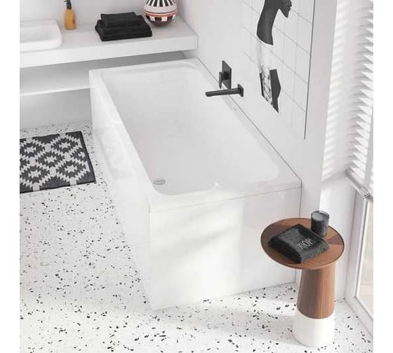Однорычажный смеситель скрытого монтажа Villeroy & Boch ARCHITECTURA SQUARE латунь, черный TVS125002000K5 00000098714
