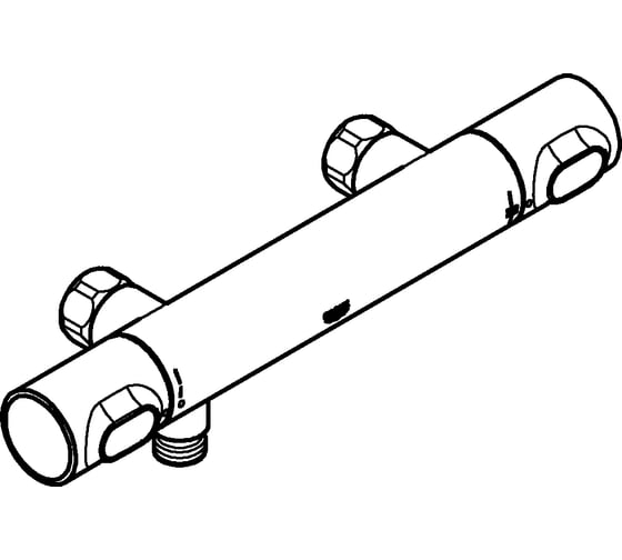 Термостат для душа Grohe Grohtherm 500, хром 34794000
