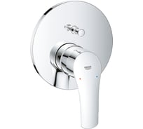 Внешняя часть смесителя для ванны GROHE Eurosmart на 2 потребителя, хром 24043003