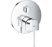 Внешняя часть смесителя для ванны GROHE Plus на 3 потребителя, хром 24093003