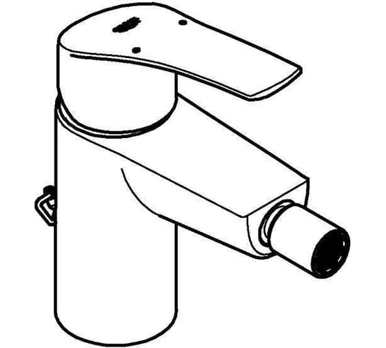 Смеситель для биде GROHE Eurosmart с цепочкой, хром 32927003