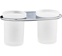 Двойной стеклянный подстаканник WasserKraft Kammel K-8328D