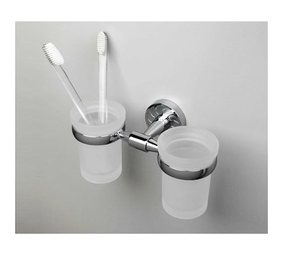 Двойной стеклянный подстаканник WasserKraft Isen K-4028D