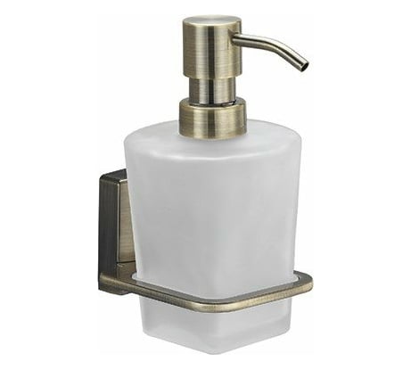 Стеклянный дозатор для жидкого мыла WasserKraft Exter 300 ml K-5299