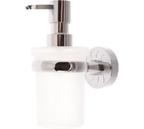 Стеклянный дозатор для жидкого мыла WasserKraft Isen 170 ml K-4099