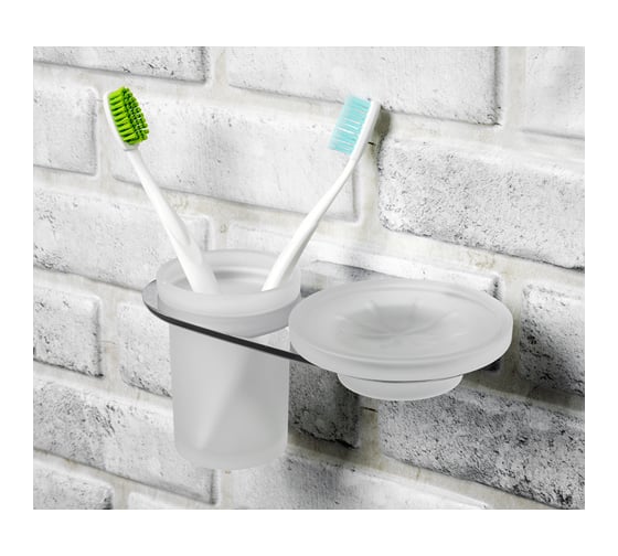 Держатель стакана и мыльницы WasserKraft Kammel K-8326