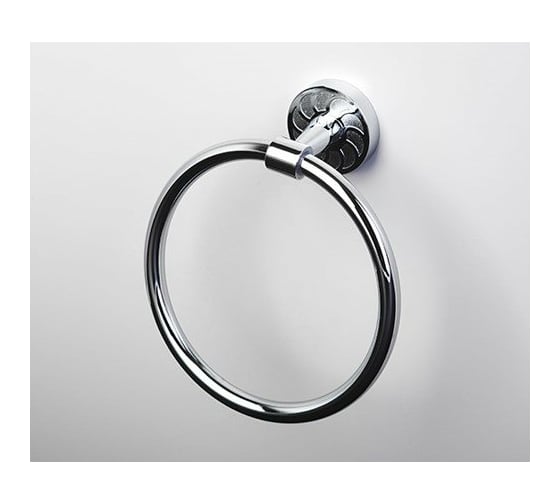 Держатель полотенец кольцо WasserKraft Isen K-4060