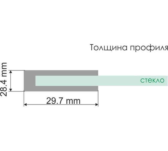 Душевая дверь WasserKraft Berkel 48P30
