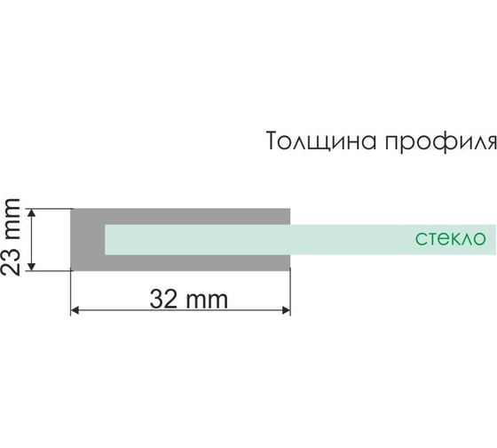 Душевая дверь WasserKraft Lippe 45S45