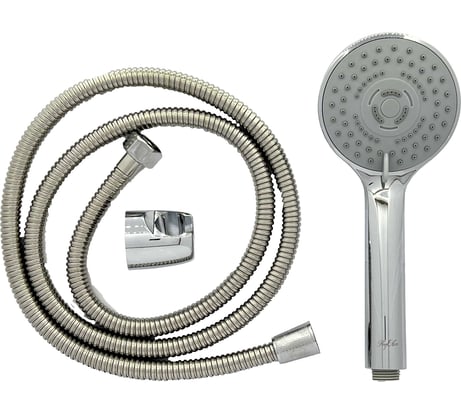 Набор для душа Профсан ПСМ лейка шланг держатель хром PSM-085
