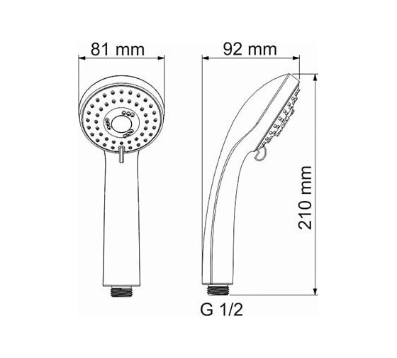 3-функциональная лейка WasserKRAFT A051