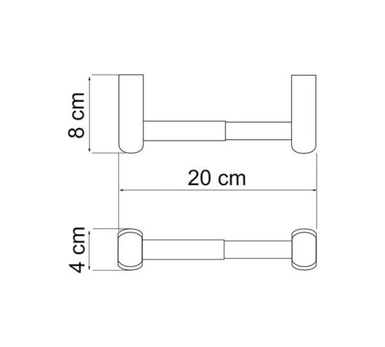 Держатель туалетной бумаги WasserKraft Berkel K-6822
