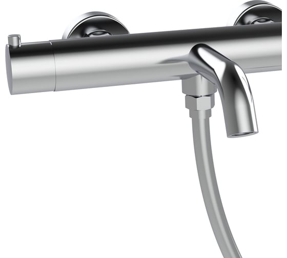 Смеситель для ванны Raiber Graceful хром RP-003