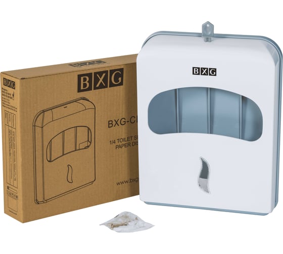 Диспенсер для покрытий на унитаз BXG CD-8019 пластмасса 1849035