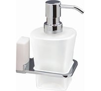 Стеклянный дозатор для жидкого мыла WasserKraft Leine 300 ml K-5099WHITE