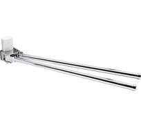 Держатель полотенец рога WasserKraft Leine K-5031WHITE