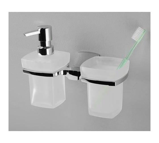 Держатель стакана и дозатора WasserKraft Wern K-2589