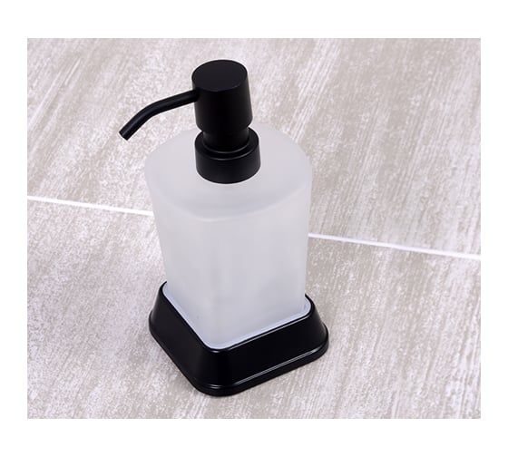 Дозатор для жидкого мыла WasserKraft Amper K-5499BLACK