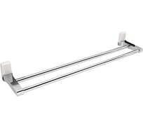 Двойная штанга для полотенец WasserKraft Leine K-5040WHITE