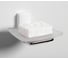 Мыльница стеклянная WasserKraft Leine K-5029WHITE 3