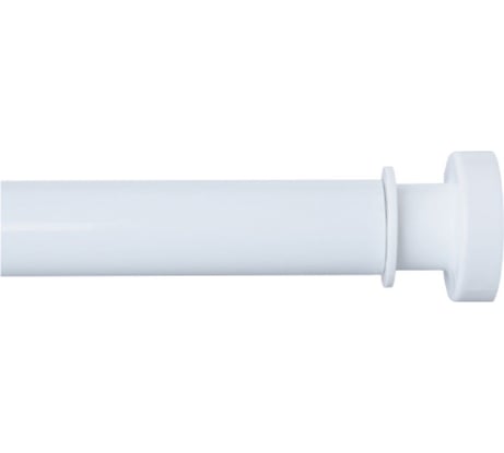 Карниз для ванной комнаты IDDIS 110-200 см, белый 010A200I14