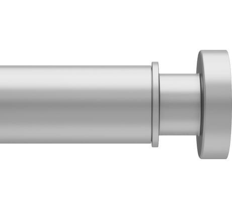 Карниз для ванной комнаты IDDIS 110-200 см, матовый хром 020A200I14