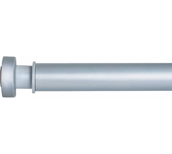 Карниз для ванной комнаты IDDIS 110-200 см, матовый хром 020A200I14